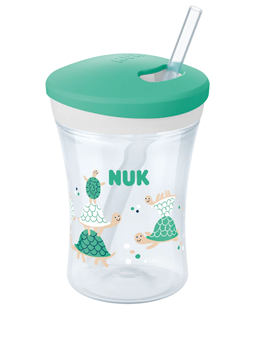 NUK Action Cup 230ml with Drinking Straw